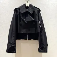 は*ぱ様 美品 sacai サカイ ショートトレンチ MA-1 クロップド サイのサムネイル