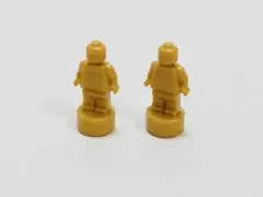 【新品未使用】レゴ　 ミニフィグ　マイクロミニ　トロフィー　パールゴールド　2個