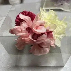 花モチーフ 髪飾り 3個セット