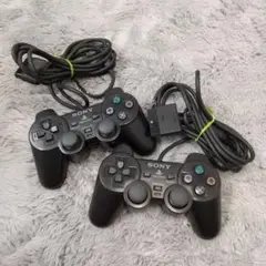 PS2 DUALSHOCK2 コントローラー 純正 2個 セット