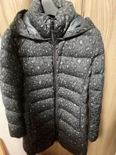 ヒョウ柄 ダウンジャケット