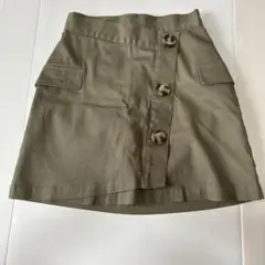 Heather 台形ラップミニスカパン【10月14日まで限定】