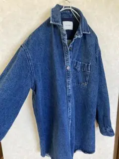 ハートマーケット　インディゴブルー デニムジャケット　Gジャン　厚め