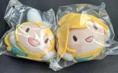 セガ ラッキーくじ　ピアプロキャラクターズ　「ふわぷち」C賞　鏡音レン 鏡音リン