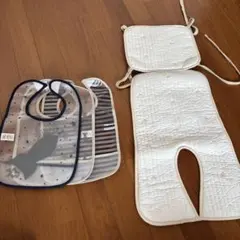 まとめ買い　お食事エプロン　チャイルドシートカバー