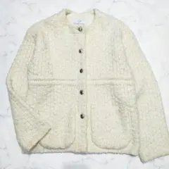 22AW✨スローブイエナ　SLOBE IENA 　金ボタン　ツィーディジャケット