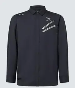 オークリー （M）メンズ ゴルフウェア スカル 長袖 トップス シャツ