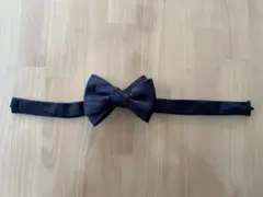 KNOX&TAYLOR 蝶ネクタイ 紺 ネイビー