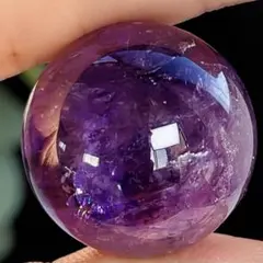 アメジスト　丸玉　スフィア　紫水晶　天然石　水晶　アメシスト　【超美品】 4