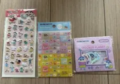 タイルシール　シール　クレヨンしんちゃん　フレークシール　セリア