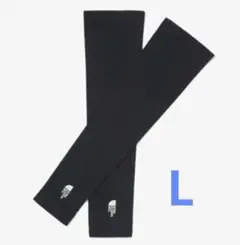 L　ノースフェイス アームカバー　新品　ブラック