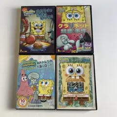 スポンジ・ボブ DVD 4セット