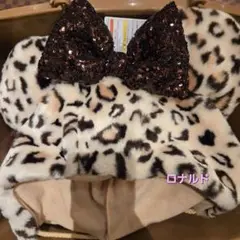 ファンキャップ ヒョウ柄 ミニー