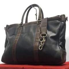 美品　コーチ　ビジネスバッグ　2way　メトロポリタン　バイカラー　F70916