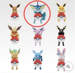 Vaporeon フィギュア ポケモンボール付き