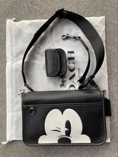 COACH ミッキーマウスデザイン ショルダーバッグ