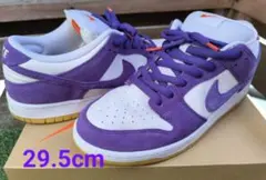 Nike SB Dunk Low ISO コートパープル ガム 29.5cm