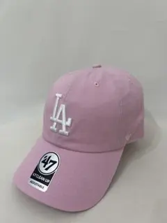 【47brand】ロサンゼルス・ドジャース　ベースボールキャップ ピンク