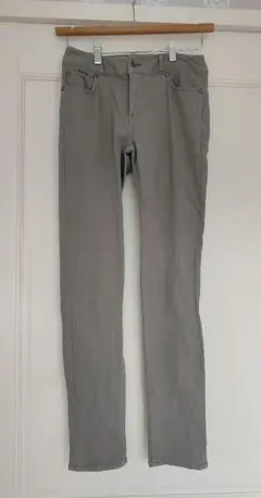 レディース　パンツ　千趣会　グレー　スリム