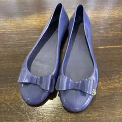 BA450 TORY BURCH フラットシューズ パンプス PVC ラバー