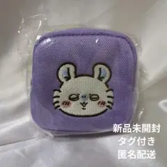 ちいかわ モモンガ カラビナつき刺繍スクエアミニポーチ