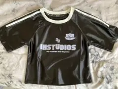 Ksg クロップドユニホームTシャツ