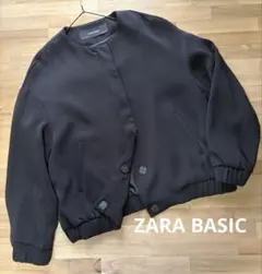 最終値下げ❗️【ZARA BASIC】美品❗️ノーカラーJK ブルゾン　M