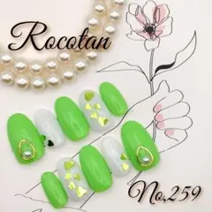 【No,259】«SALE»ネイルチップ サイズ/チップ変更可