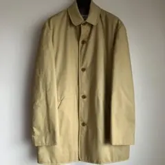 ROMEO GIGLI ロメオジリ'90ナイロンステンカラーコートベージュ44