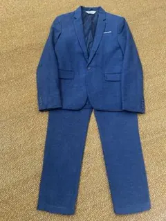 H&M 男の子スーツセット　ブルーネイビー色13-14歳