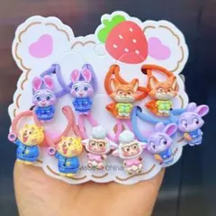 ズートピア ヘアゴム 10個セット