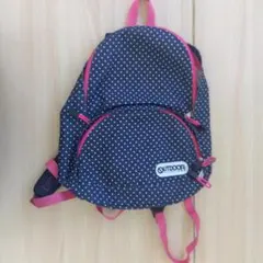 【OUTDOOR PRODUCTS】ネイビー ドット柄リュック☆のサムネイル
