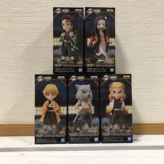 鬼滅の刃　ワールドコレクタブルフィギュア　5体セット