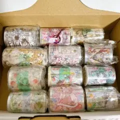 海外マステ 12本 まとめ売り 中古巻き ②