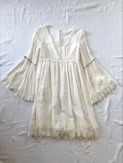美品　ピンクハウス チュニック ワンピース ホワイト レース　pinkhouseのサムネイル