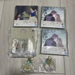 一番くじ　ディズニープリンセス　E賞　F賞　H賞セット