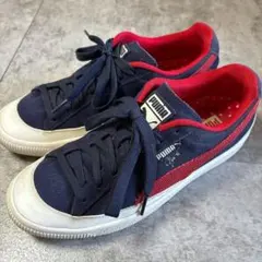 【レア】PUMA Clydeプーマ クライド ラバートゥ ネイビー 26.0