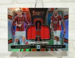 アルバロ・モラタ ＆ タミー・アブラハム ミラン ジャージカード panini