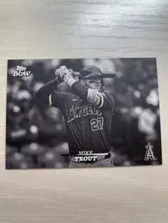 Topps Black & White Baseball トラウト