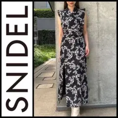 新品♡⃛スナイデル Sustainableバリエプリントナローワンピース サイズ1