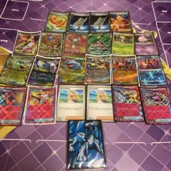 ポケモンカードまとめ売りSR多数 パオジアンスリーブ付き64枚