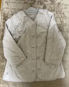 GLOBALWORKキルティングジャケットホワイト