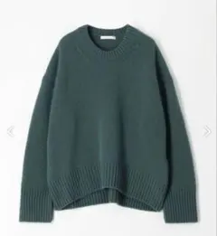 GALERIEVIE ファインウール クルーネックプルオーバー ニット