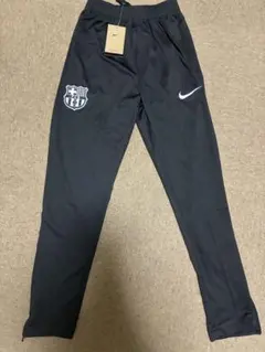 新品 FC Barcelona ジャージパンツ 黒 Sサイズ