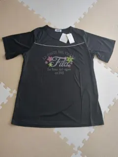 【新品】FILA レディース 半袖 Tシャツ ブラック 4L アームウォーマーのサムネイル