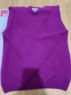 MORRIS & SONS ウール100% ピンクパープル