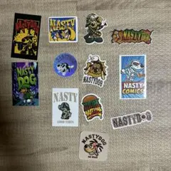 Nasty Dog ステッカーセット 合計12種類