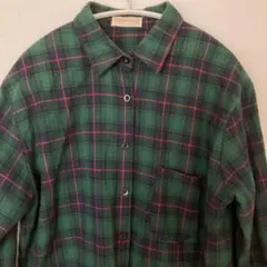 anap mimpi チェック　シャツワンピース