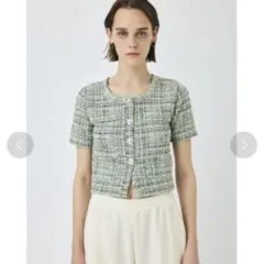 MOUSSY moussy マウジー TWEED LIKE トップス ツイードのサムネイル