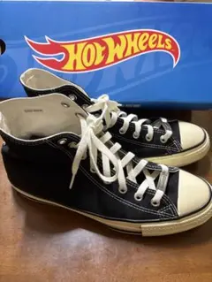 Converse ハイカットスニーカー Hot Wheelsコラボ コンバースと“世界で一番売れているミニカー”のコラボが争奪戦に